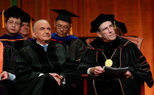 Gustavo Cisneros and Julio Frenk